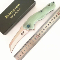 Eafengrow EF935 D2 Karambit Knife G10 Handle Flipper EDC Utility Hunting Outdoor Camping Survival Folding Knife