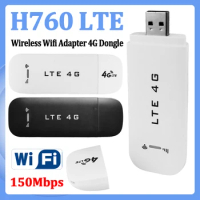 4G LTE Wireless Router USB Dongle 150Mbps Modem Stick Mobile Broadband with SIM Card Slot Wireless WiFi Adapter 4G Card Router