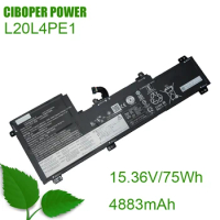 CP Battery L20L4PE1 75Wh/4883mAh L20M4PE1 L20C4PE1 For IdeaPad 5 Pro-16ACH6 Pro-16IHU6 IdeaPad Creator 5-16ACH6 Serie 5B11B66554