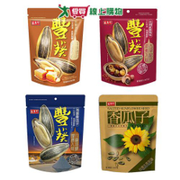 盛香珍豐葵香瓜子系列(焦糖/桂圓紅棗/海鹽/原味)(150-210G/包)【愛買】