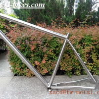 Titanium MTB Bike Frame Hand Brush Chinese titanium MTB bike frame