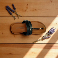 Yobenro Sandal Tarumpah Kulit Tasikmalaya Non Slip Karet Jepit Sendal Pria Size 38-43 Nyaman Setiap 