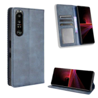 For Sony Xperia 1 III Case For Sony 1iii Wallet Flip Style Leather Magnet Phone Bag Cover For Sony Xperia 1 III With Photo Frame