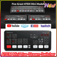 Blackmagic Design ATEM Mini Pro ATEM Mini HDMI-compatible Live Stream Switcher Multi-view and Recording New Features