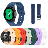 Colorful Silicone Strap For Samsung Galaxy Watch5 40mm 44mm Pro Sport Bracelet For Galaxy Watch4 Classic 42mm 46mm Watch Bands