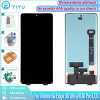 Original For Motorola Moto X30 Pro LCD Touch Screen Panel Digitizer Assembly Replacement For Motorola Edge 30 Ultra XT-2201 LCD