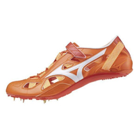 Mizuno Chrono Inx 9 [U1GA210051] 男女 田徑釘鞋 短距離 運動 訓練 比賽 美津濃 橘