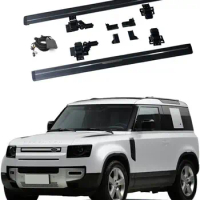 Wholesale Retractable Side Step Nerf Bar Running Board Electric pedals for Land Rover Defender 90 2Doors 2020-2023