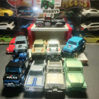 Hot Wheels LOOSE Pickup Truck 4x4 4WD Vol.5 , Ford Ranchero, Dodge D100, Jeep Wrangler Cammando, Mer