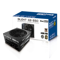 【KISS QUIET】凱斯克 Silent G3-純黑 650W-ATX 3.1(金牌 全模組 電源供應器 PCIE5.1)