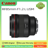Canon RF85mm F1.2 L USM The Telephoto Large Circle Focus Human Image Lens Is Suitable For Mirrorless Camera(used)
