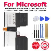 XDOU G3HTA041H P21G2B DAK822470K Battery For Microsoft Surface Book Pro 1 2 3 8 RT2 RT3 1572 1645 1703 1813 1982 13.5" Tablet PC