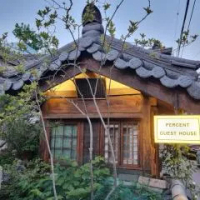住宿 Percent Guesthouse 大邱