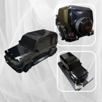 【上芳香業】往生紙紮 紙紮用品 賓士 G500 黑 立體車(封條卡 行照 鑰匙 小爐口可燒)