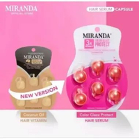 Miranda Vitamin Rambut | Perawatan Rambut Berkilau | Perawatan Rambut Sehat color protect glaze