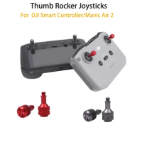 Alloy Control Sticks Thumb Rocker Joysticks For DJI MINI 2 DJI Smart Controller/Mavic Air 2S Remote Controller Drone Accessories