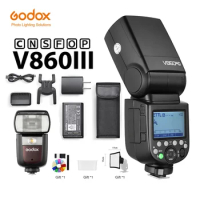 Godox V860III TTL HSS 2.4G Speedlite V860III-C V860III-N V860III-S Camera Flash for Canon Sony Nikon Fuji Olympus Pentax Camera