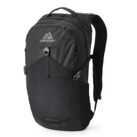 【Gregory】NANO 20 多功能休閒後背包20L_水袋/平板電腦隔間(111499-0413 曜石黑)