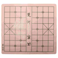 Go Chess And Chinese Xiangqi Chess Double Sided Chessboard Soft Chess Cloth Go Game Set Chess Boards Foldable Chess Board