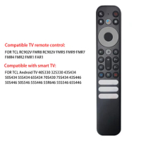 Remote Control with Voice Control TV Infrared Remote Controller Replacement Parts for TCL Android TV 40S330 32S330 43S434 50S434