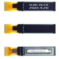 0.86 inch OLED display 96*32 dot matrix Drive SSD1316 Welding 14PIN IIC I2C white