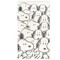 【COSMO】史努比 SNOOPY 滿版 門簾 卡通門簾 85X150CM(平行輸入 年末除舊布新)