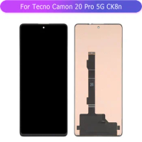For Tecno Camon 20 Pro 5G CK8n Full LCD display touch screen complete glass digitizer assembly Mobile phone repair repla