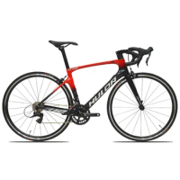 TWITTER Grave bike R12-carbon fibre 22speed fully concealed inner cable routing with V-brake brake road bike велосипед bicicleta