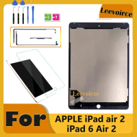 9.7" High Quality for iPad Air 2 iPad 6 LCD Display Touch Screen Digitizer Panel Full Assembly For iPad air 2 A1567 A1566