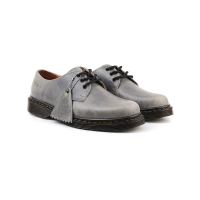 Mancow - Low Boots Grey Crazy Horse - Sepatu Formal Pria Wanita Original Kulit Asli
