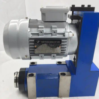 2.2KW MT4 Power Head 5000RPM Spindle Unit V-Belt Spindle Tool Induction Motor for CNC Milling Machine