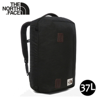 【The North Face 37L 15吋電腦背包《黑》】3KZP/行李背包/工作包/學生書包/翻蓋背包