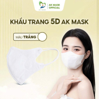 Thùng 600 chiếc Khẩu trang 5D AK đủ màu khautrang phamthoai