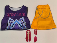 ชุดคอสเพลย์ KPop Demon Hunters Rumi Mira Zoey สำหรับการแสดงเด็ก ชุดฮาโลวีน