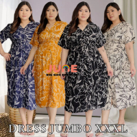 JUNE MAXI DRESS CANTIK BAHAN ADEM BANGET XXXL LD 120