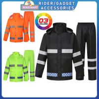 Satisfaction guaranteed⭐ Ready Stock Malaysia⭐ Motorcycle Rain Coat Two Piece Motorcycle Rain Suit R