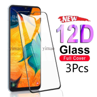 Kaca Bajaan Liputan Penuh untuk Vivo, 3 Keping, Kalis Letupan, untuk Y28, Y28S, Y27, Y28S, Y27S, Y17