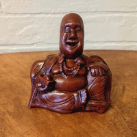 Funny Smiling Buddha Figurines Resin Laughing Buddha Statue Ornament Crafts Decoration Unique Unexpected Gifts For Friends