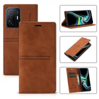 New Flip Leather CaseFor Xiaomi Mi 11T Pro 5G Phone Bags Magnetic Wallet With Stand Book Cover for Mi 11 Pro Lite T 5G C