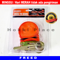 FREED TIE DOWN RATCHET BUCKLE 6 METER TALI IKAT BARANG KAIT GESPER.
