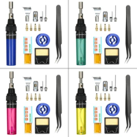 Portable Electric Gas Welder Electric Welding Tool Kit Soldering Iron Kit Repair Home Appliances Computers Mobilephones