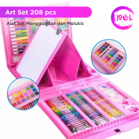 [POL] COD Crayon Set 150 & 208 pcs | Pensil Warna | Alat Tulis | Krayon Mewarnai