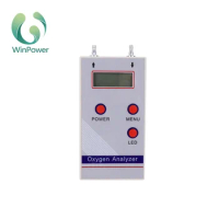 PR-01 Ultrasonic oxygen analyzer gas analyzer for portable oxygen concentrator 21%-95.6% 0-10L（0-20L） 0-100Kpa
