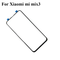 For Xiaomi mi Mix3 Mix 3 Outer Glass Lens touchscreen Touch screen Outer Screen For Xiaomi mi Mix 3 Glass Cover without flex