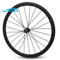 Chinese oem carbon wheel 700c road bike wheels Novatec 271 hub 60mm clincher bicycle wheels