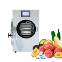 8 trays fd 10kg 15kg 20kg large home freeze dryer lyophilizer machine for food fruit flower yogurt melt