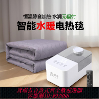 {臺灣公司貨 可打統編}110V智能水暖毯單人雙人水循環電熱毯國外用小型恒溫無輻射電褥子