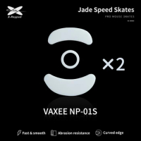 Xraypad Jade Skates for Vaxee Zygen NP-01S/NP-01/Outset AX X-raypad mouse skates 2 sets