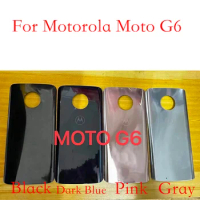 1pcs New Back Cover Battery Case Rear Housing Cover For Motorola Moto G6 Moto G7 Moto G7 Plus