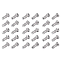 30 Pieces Computer TV LCD Monitor Stand Bracket Mounting Screw M4x10mm